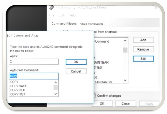 Create Custom Keyboard Shortcuts in AutoCAD - image 3