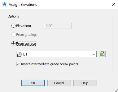 How to Assign Elevations to Feature line from Existing Surface - image 10