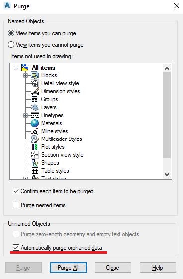How to Reduce Size and Increase Performance of AutoCAD Drawings - image 3