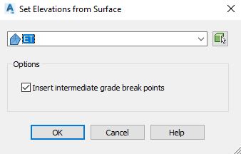 How to Assign Elevations to Feature line from Existing Surface - image 5