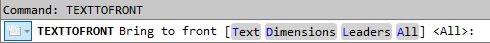 How to Bring all Text to Front in AutoCAD - image 4
