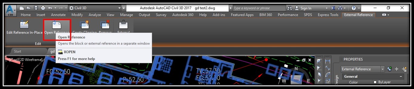 Open or Edit In-place How to edit our Referenced drawing - image 3