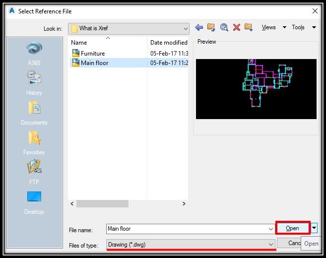 Using Xref first step How to attach Xref - image 2