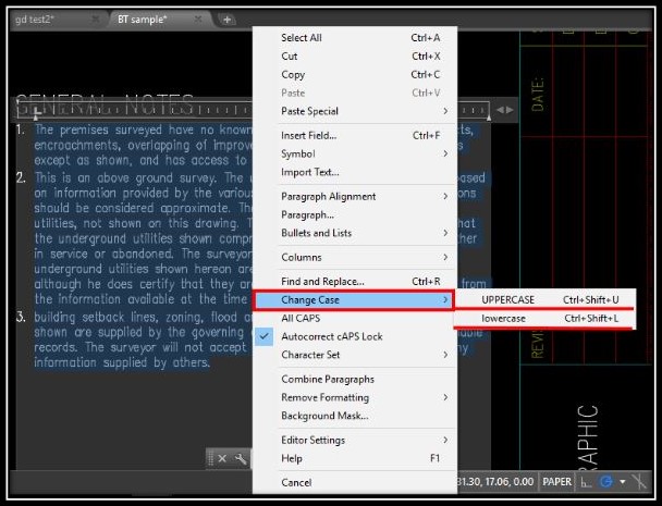 From CAPITAL to small Letters with 2 clicks in AutoCAD - image 2