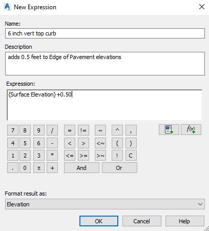 Master Civil 3d Expressions - Add a constant to Surface Labels - image 4