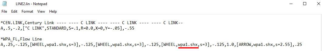 How to Fix Linetype Error: Bad definition of at line of file - image 2