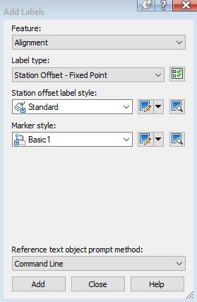 How to Label Crossing Alignments in AutoCAD Civil 3D - image 2