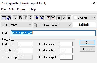 How to Align Text along Curve in AutoCAD - image 1