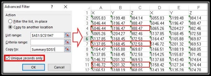 Find and Filter unique Values in Excel - image 4