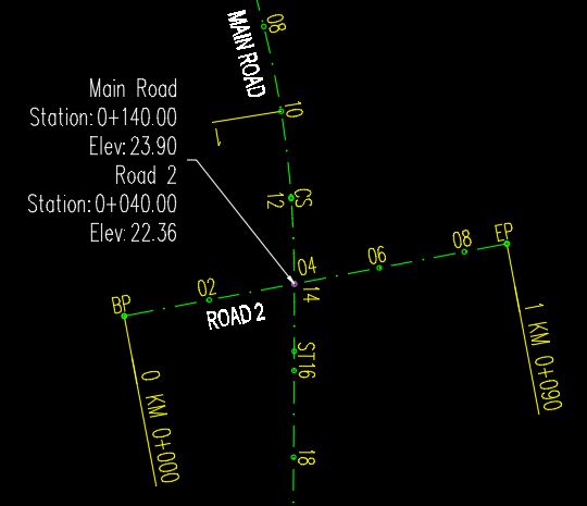 How to Label Crossing Alignments in AutoCAD Civil 3D - image 1