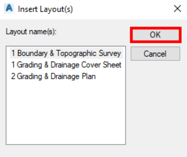 Copy Layouts in AutoCAD - image 1