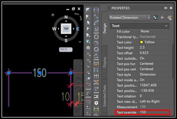 Fake Dimensions in AutoCAD - image 1