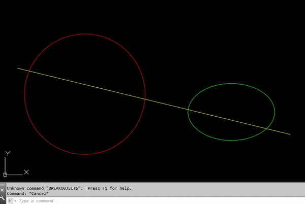 Break selected Objects in AutoCAD - image 3