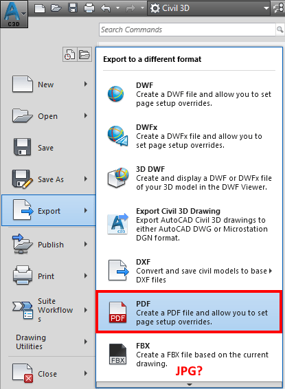 Export Drawing to JPG or PNG - image 1