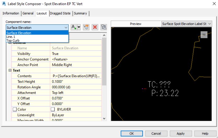 Master Civil 3d Expressions - Add a constant to Surface Labels - image 7