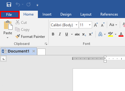 Fix Missing Ruler in Microsoft Word - image 2