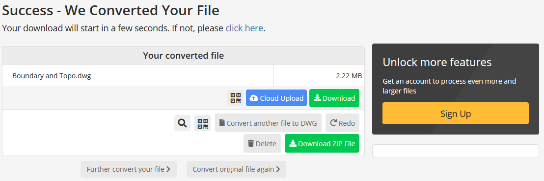 Convert DWG file to Older Version - image 7