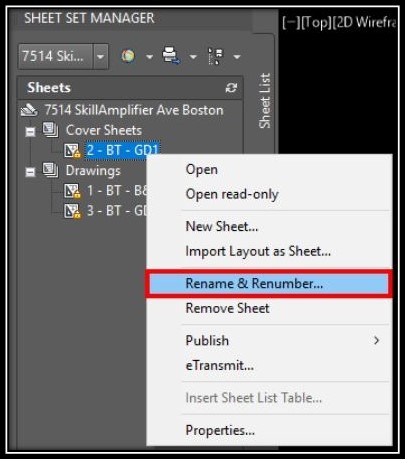 Sheet Set - Managing your Projects - image 9