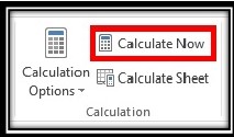Excel Formulas are not working, not updating & calculating - image 1