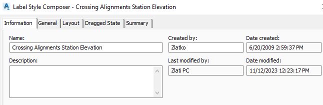 How to Label Crossing Alignments in AutoCAD Civil 3D - image 4