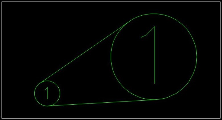 Draw Tangent Line in AutoCAD - image 1