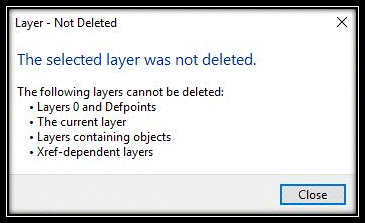How to Delete Layers in AutoCAD - image 1