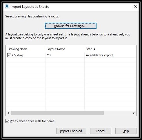 Sheet Set - Managing your Projects - image 12