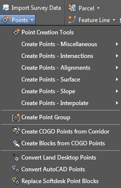 AutoCAD Points or Civil 3D COGO Points - image 2