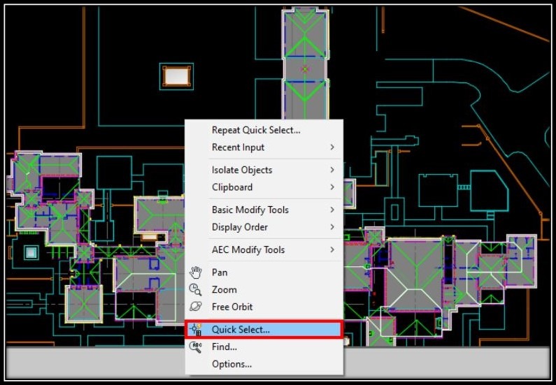 Turn Off Hatches in AutoCAD - image 1