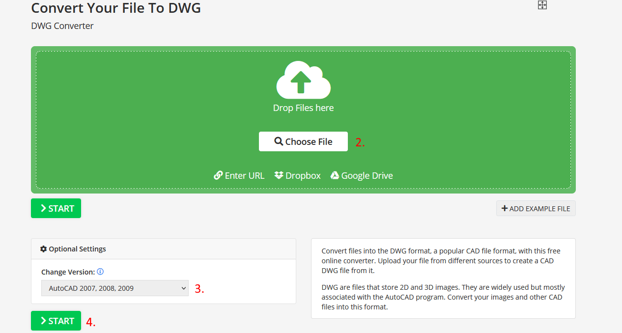 Convert DWG file to Older Version - image 6