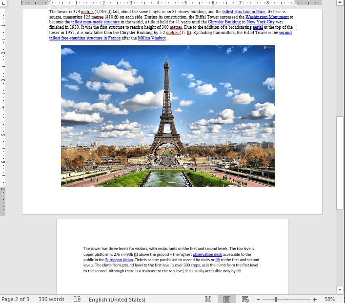 Make a Single page Landscape in Microsoft Word - image 2
