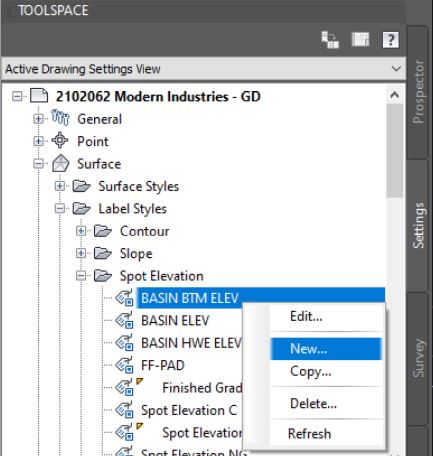 Master Civil 3d Expressions - Add a constant to Surface Labels - image 5