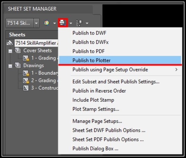 Plot Multiple Drawings at Once in AutoCAD - image 2