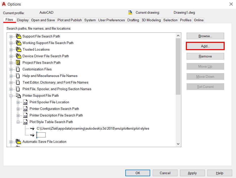 How to Fix a Missing Plot Styles in AutoCAD - image 2
