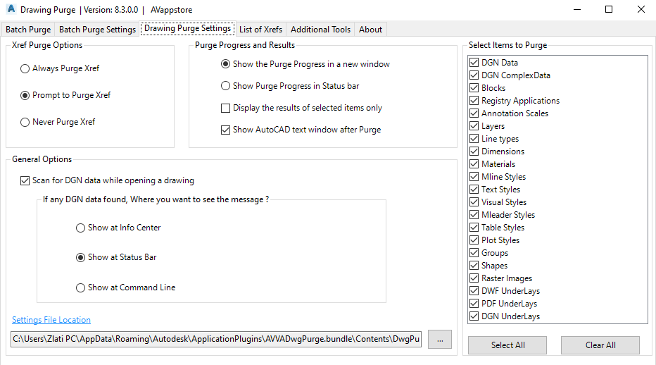 Purge Multiple CAD Files - image 5