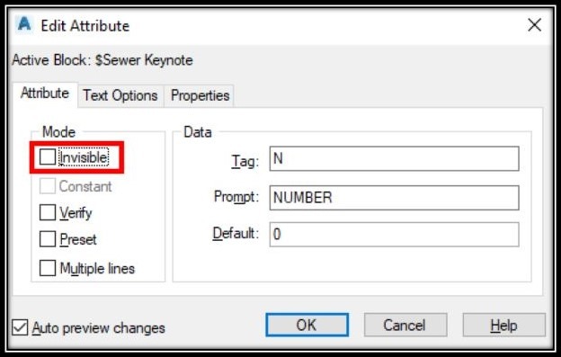 Make Text in Block Attributes Invisible/Visible - image 2