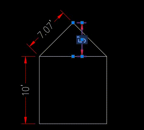 Stretch dimension text