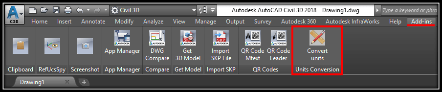 Convert Units directly in AutoCAD - image 1